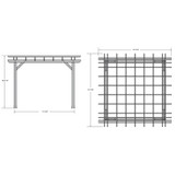 St. Clair - Pergola (12' x 12')