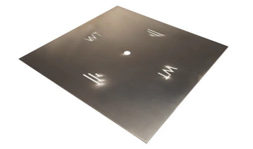 Warming Trends Square Fire Pit Burner Plate