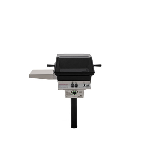 PGS T30 Post Mount Aluminum Commercial BBQ Grill w/ Built-in Timer