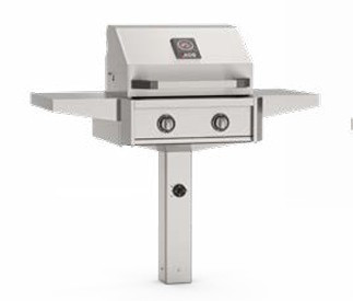AOG 24" T-Series Post Mount Grill w/ Built-in Timer