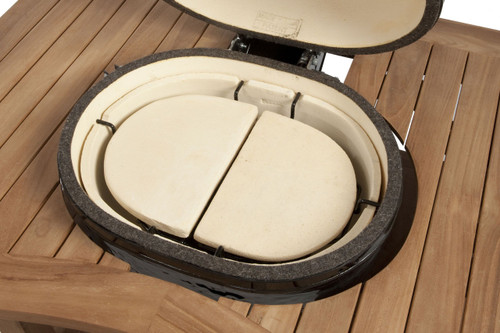Primo Ceramic Heat Deflector Plates for XL Charcoal Grill