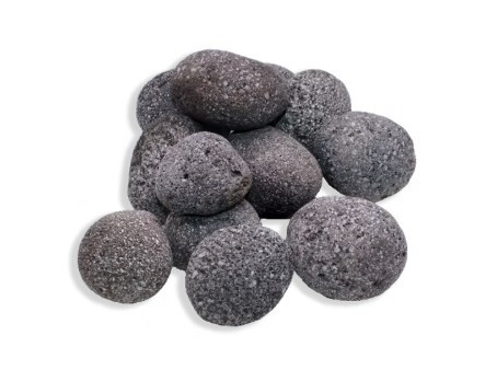 Rolled Lava Rock 1” - 2” Size - 50LB Bag
