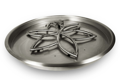 Round Drop In Pan & SS Lotus Burner