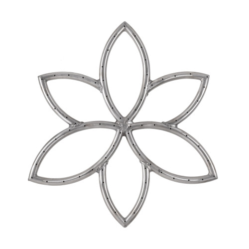 Lotus Fire Pit Burner - Stainless Steel
