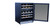 Summerset 24" 5.3c Deluxe Outdoor Dual Zone Wine Cooler open