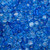 Cerulean Glass Pebbles 3/4” size - 25lb Bag