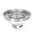 Round Drop In Pan & SS Round Bullet Burner
