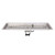 Rectangular Drop In Pan & SS Linear Bullet Burner