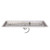Rectangular Drop In Pan & SS Linear Bullet Burner