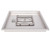 Square Raised Lip Drop In Pan & SS Square Burner