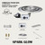 Complete Paver Kit - Round w/ Standard SS Burner - Spark Glow Ignition