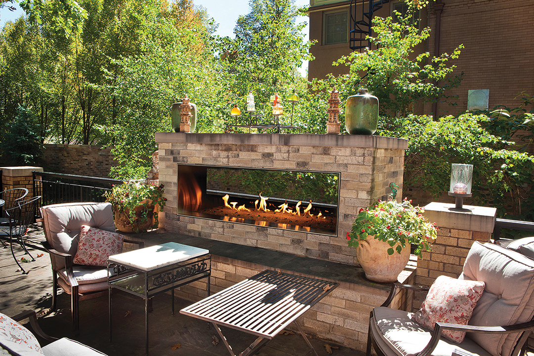 Outdoor Fireplace