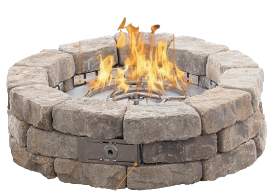Paver Pit Burner & Pan Kits
