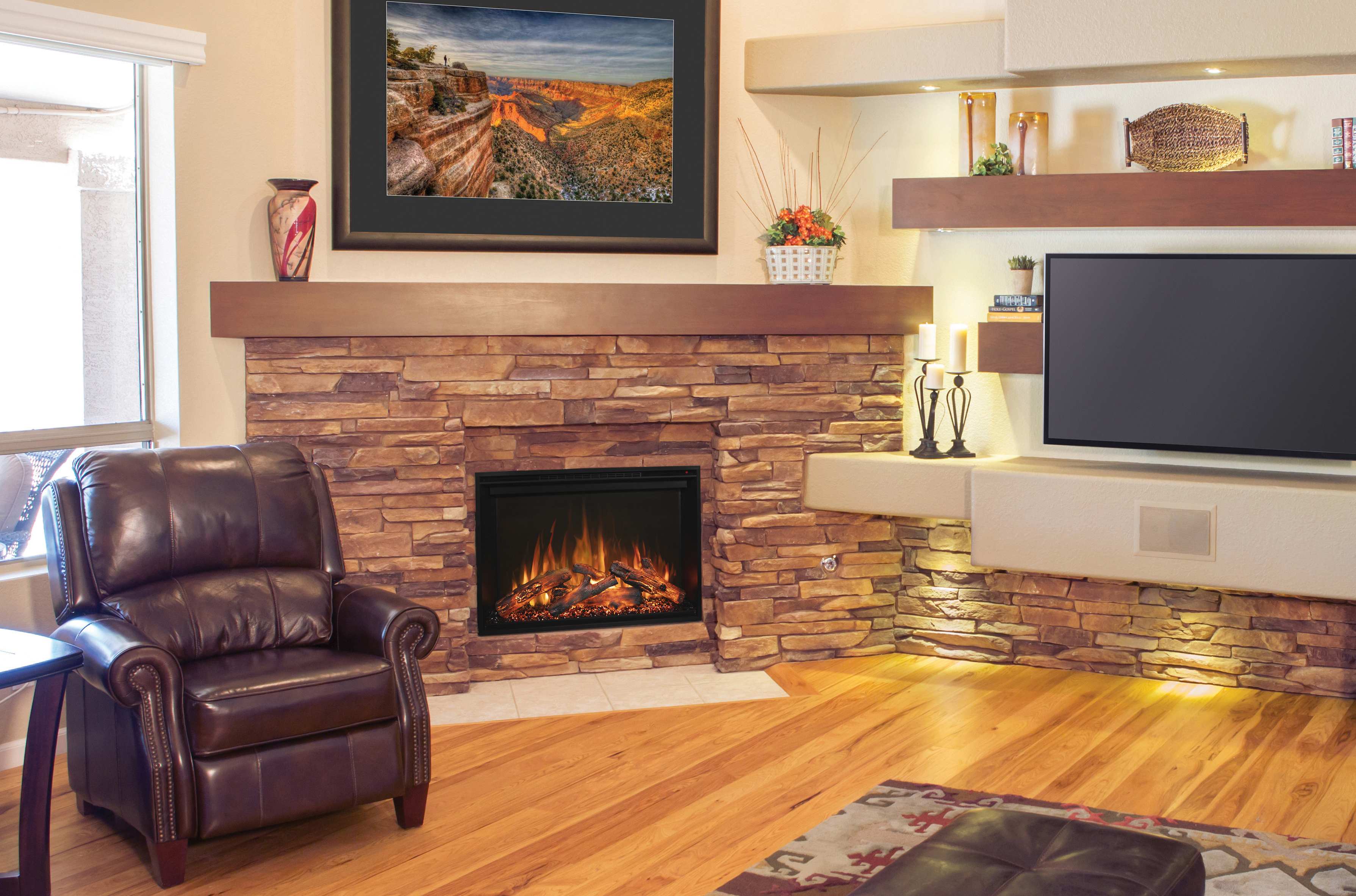Electric Fireplace Insert 