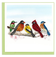 Songbirds Quilling Card Songbirds Quilling Card