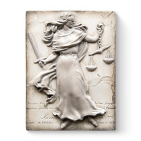 Lady Justice Sid Dickens Tile
