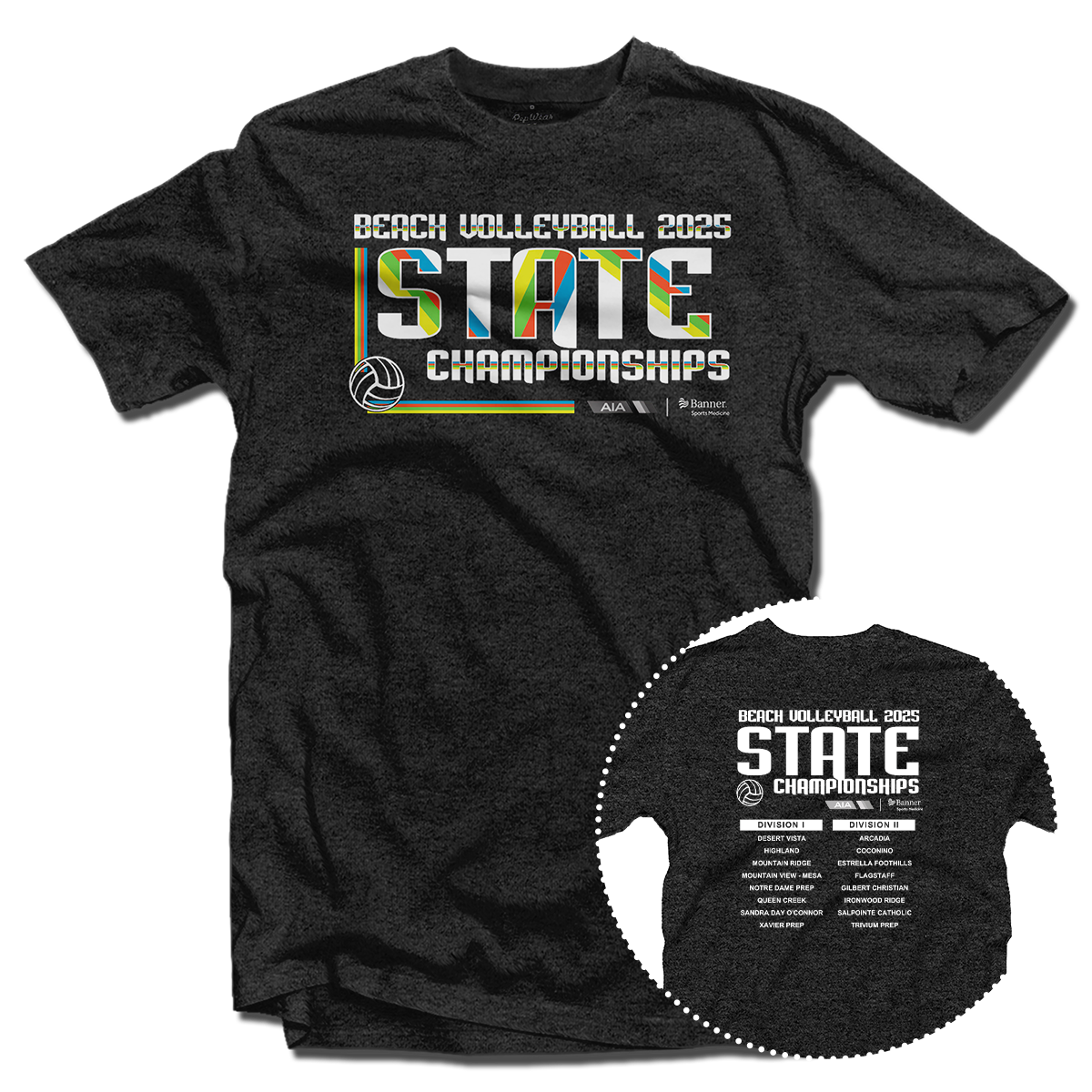 2025 AIA Beach Volleyball State Championships T-Shirt