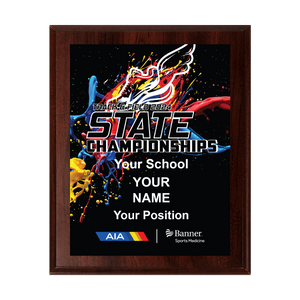 2024 AIA Track & Field State Championships 8x10 Plaque