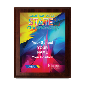 2024 AIA Spiritline Game Day Championships 8x10 Plaque
