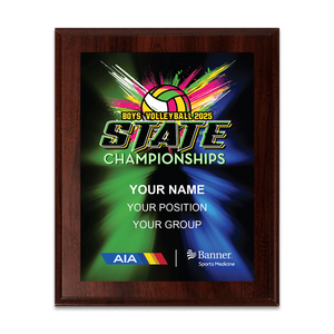 2025 AIA 3A-6A Boys State Championships 8x10 Plaque