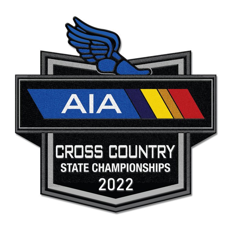 2022 AIA Cross Country State Championships Patch