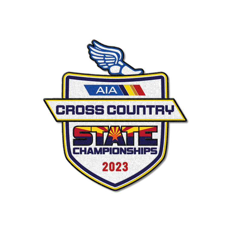 2023 AIA Cross Country State Championships Patch