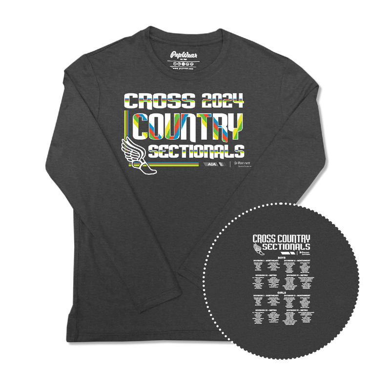 2024 AIA Cross Country Sectionals Performance Long Sleeve