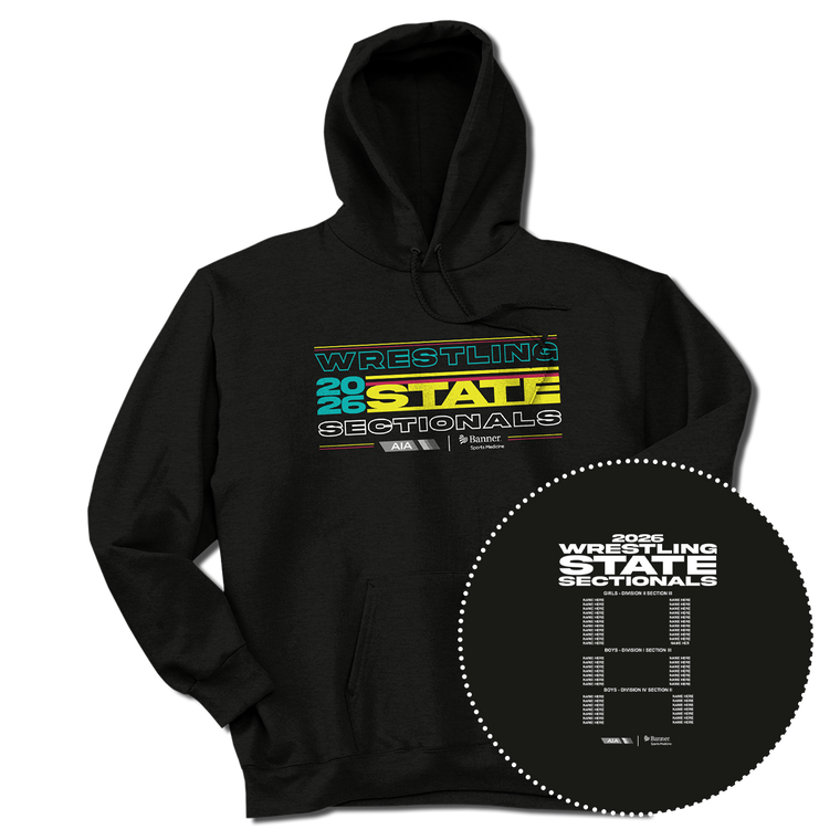 2026 AIA Wrestling State Sectionals Hoodie