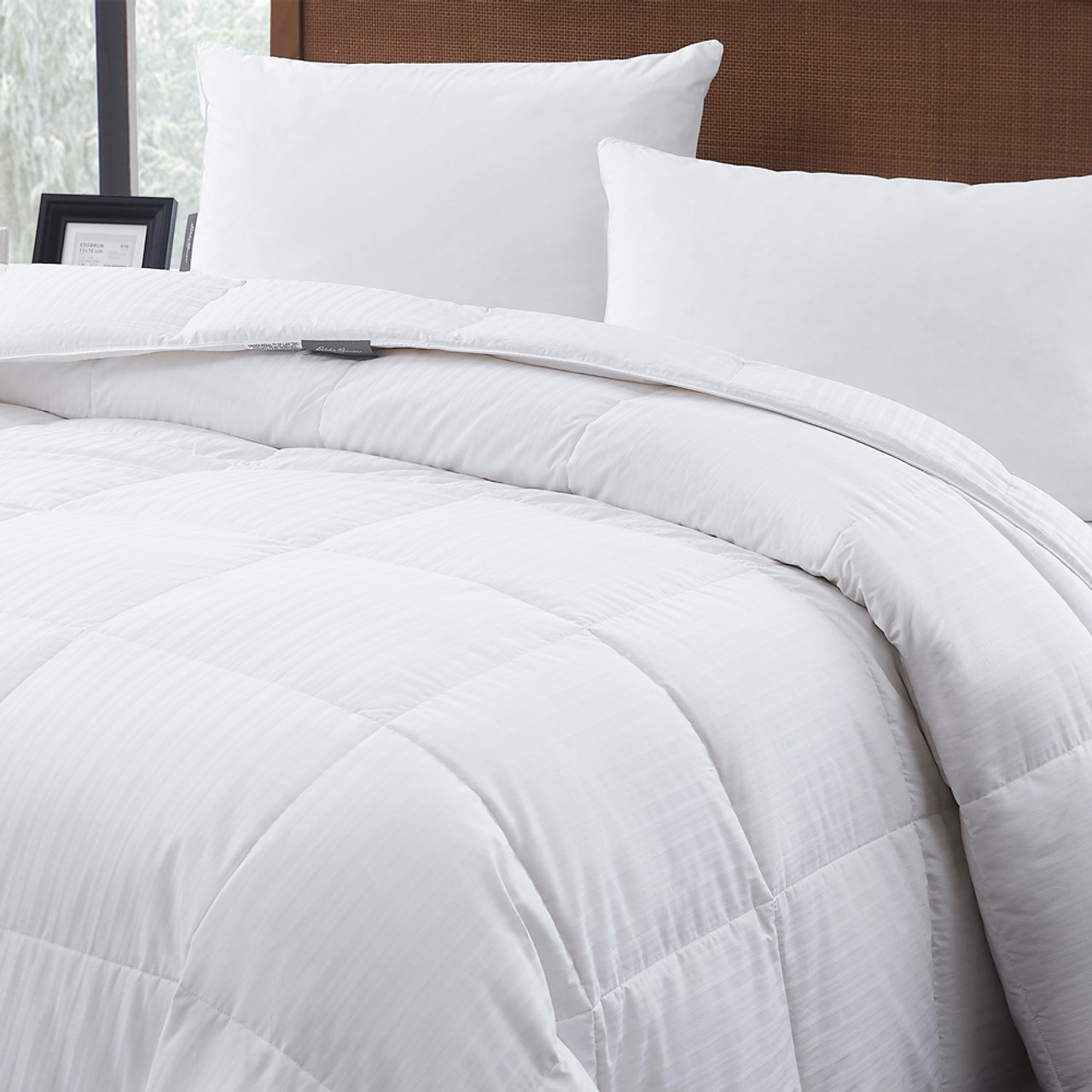 Lightweight RestAssured® White Goose Down Oversized Comforter by Eddie  Bauer® (Hypoallergenic)