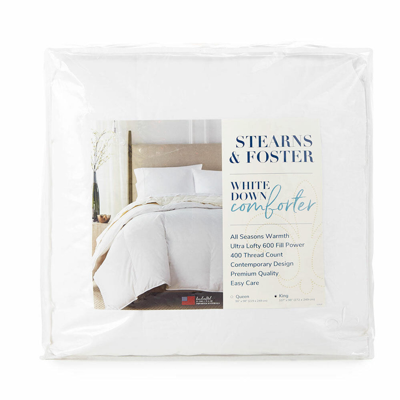 stearns and foster down comforter