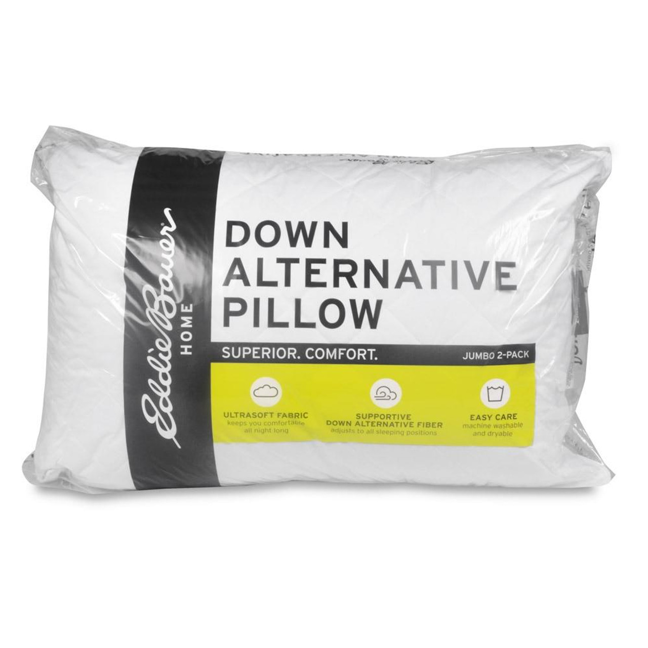 Buy Plush Down-Alternative Gel-Fiber Pillow (2-Pack)