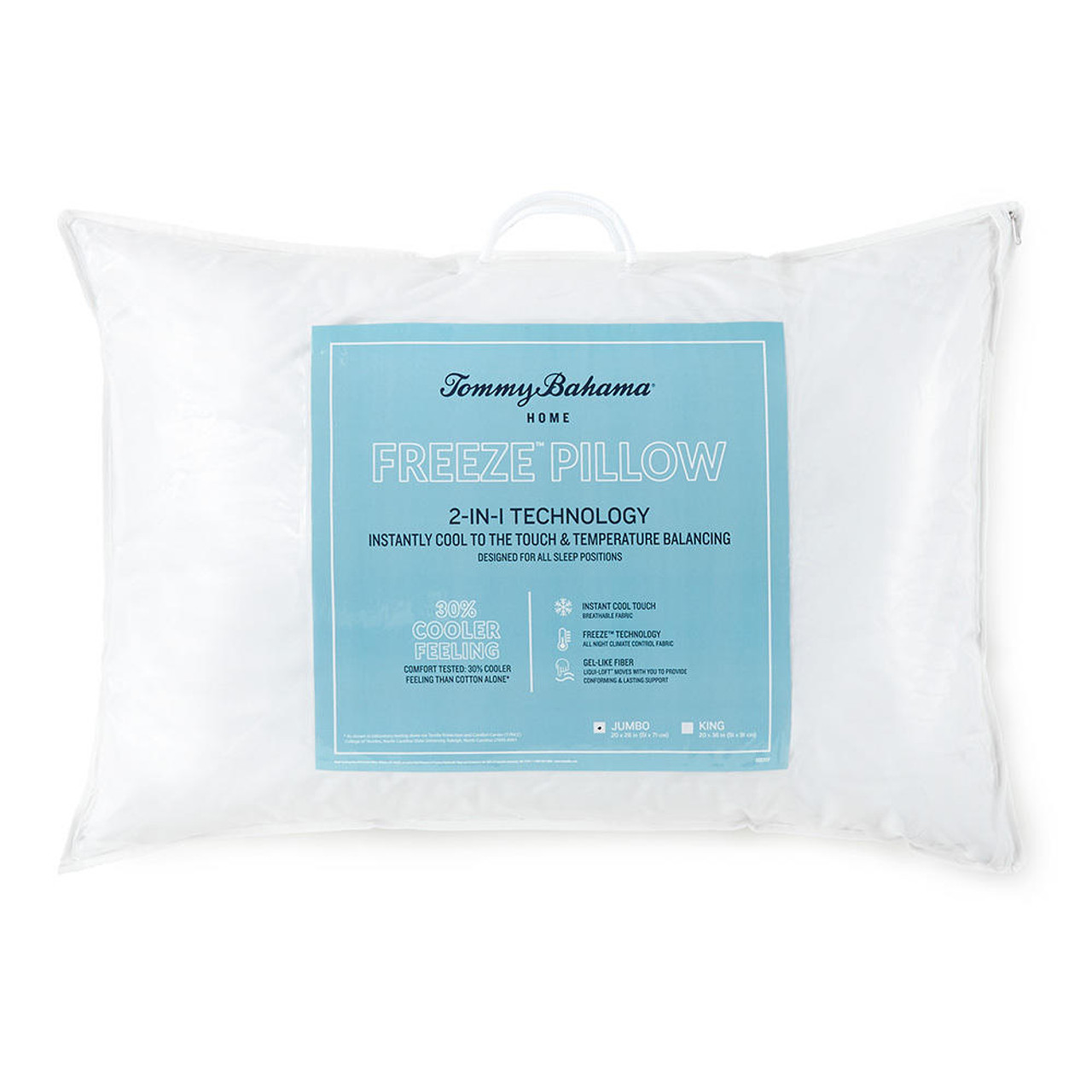 Eddie Bauer LiquiLoft Quilted Microfiber Pillow, Jumbo, 2 Pack - White