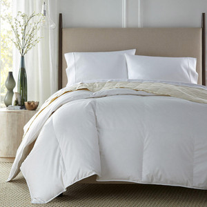 Luxury All Season RestAssured® White Goose Down Comforter | DOWNLITE