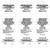 DOWNLITE® Hotel & Resort All Season Hotel Down Insert with Duvet Tabs by DOWNLITE® (Hypoallergenic + RDS) 