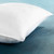 DOWNLITE EnviroLoft Down Alternative Firm Hotel Pillow, white, swd100pi0035-whi-020-030, for side sleepers, made in USA.