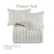  Restful Nights® Striped Duvet Cover Set 