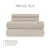  Restful Nights® Percale Sheet Set 
