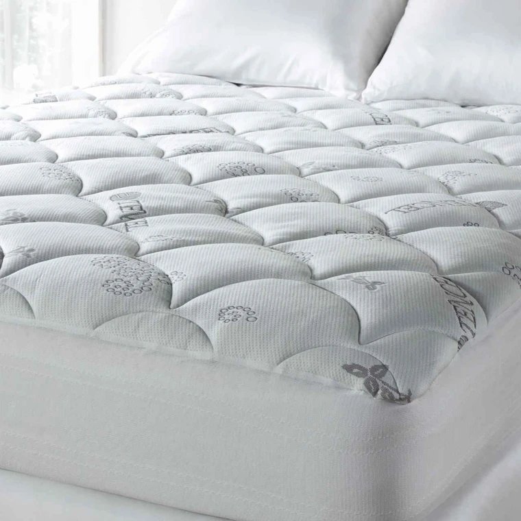 Extra Deep & Plush Rest-Fill® Down Alternative TENCEL™ Cooling Mattress Pad