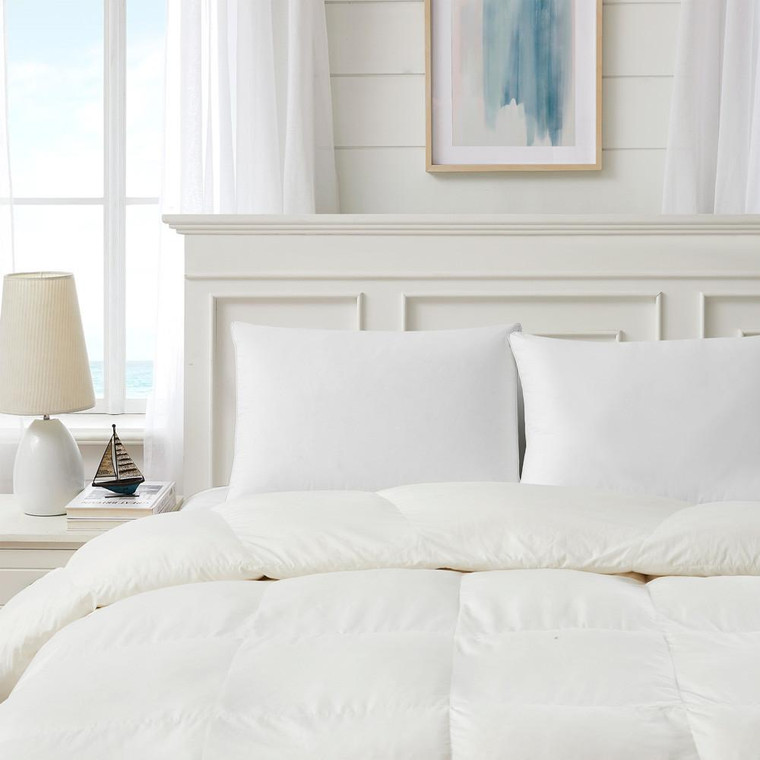 DOWNLITE® Hotel & Resort 3-in-1 Adjustable RDS 600 Fill Power White Goose Down Pillow By DOWNLITE® (Hypoallergenic)