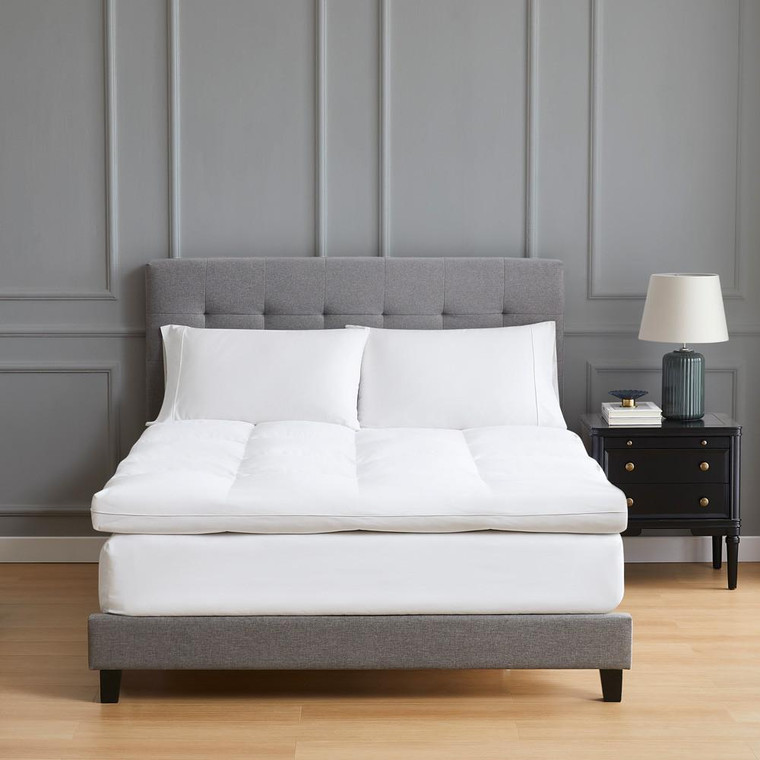 DOWNLITE® Deluxe Hotel Feather Bed With Handles By DOWNLITE® (Hypoallergenic) 