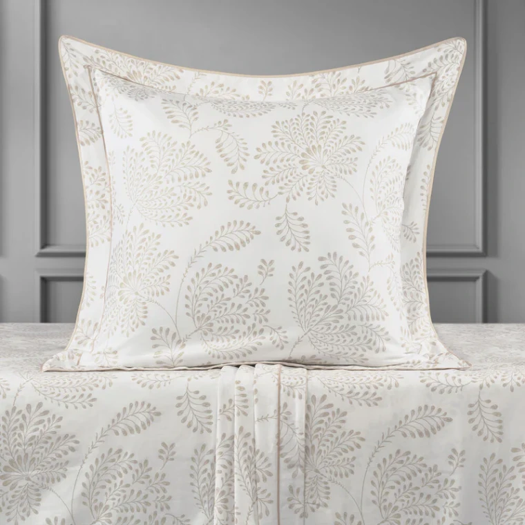 Pumice Stone Floral Sham Cover Lifestyle
