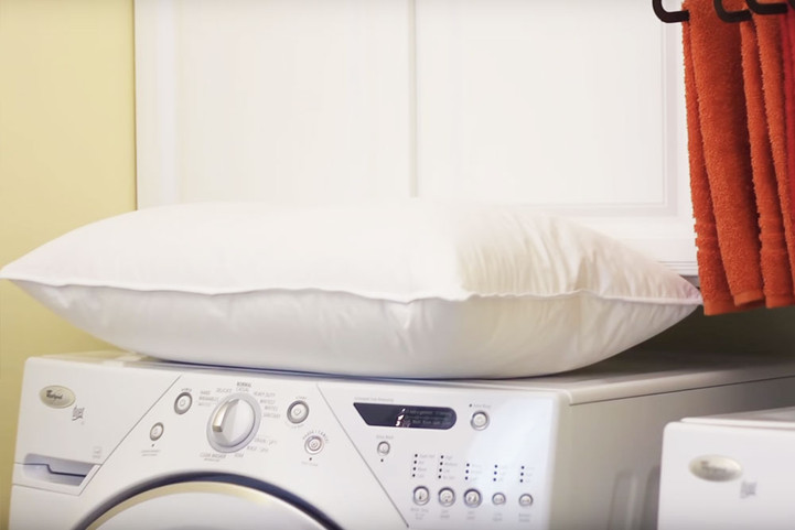 How to dry clearance pillows without a dryer