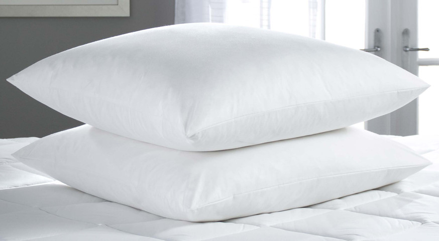 Square clearance down pillows