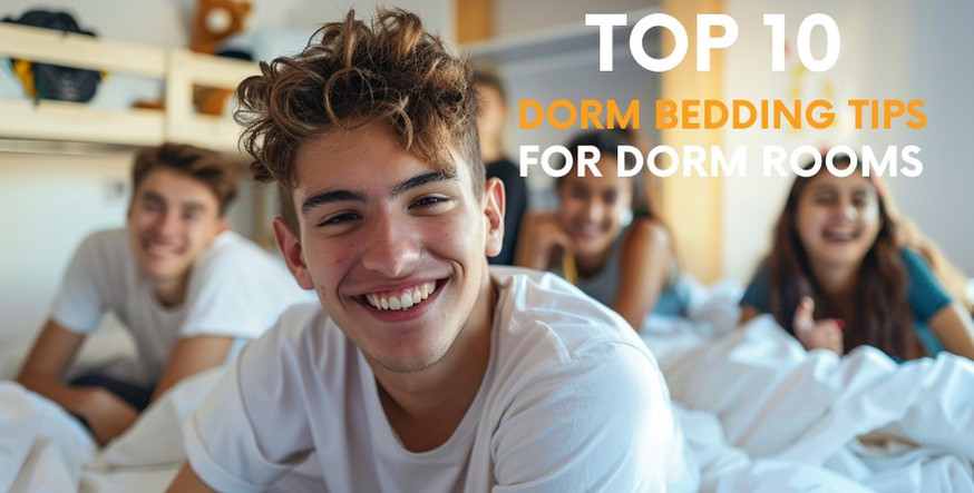 Top 10 Bedding Tips for Dorm Rooms | DOWNLITE Blog