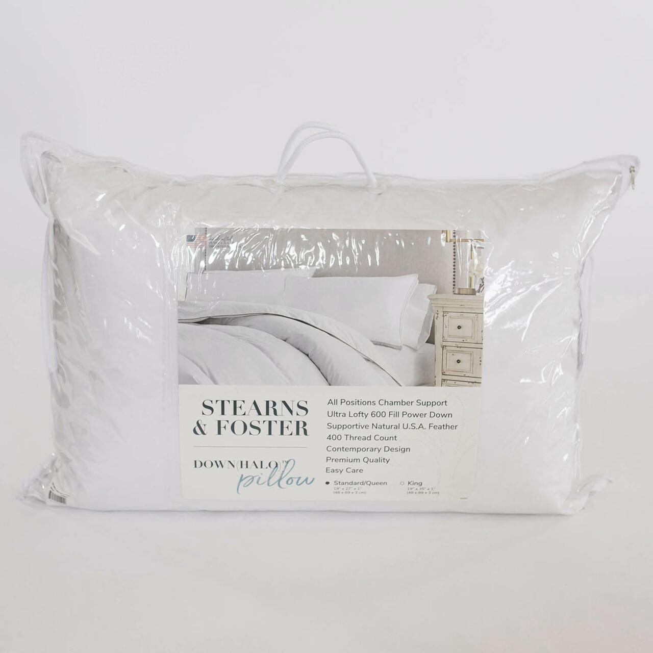 Featherlite Quill Free Feather Pillow