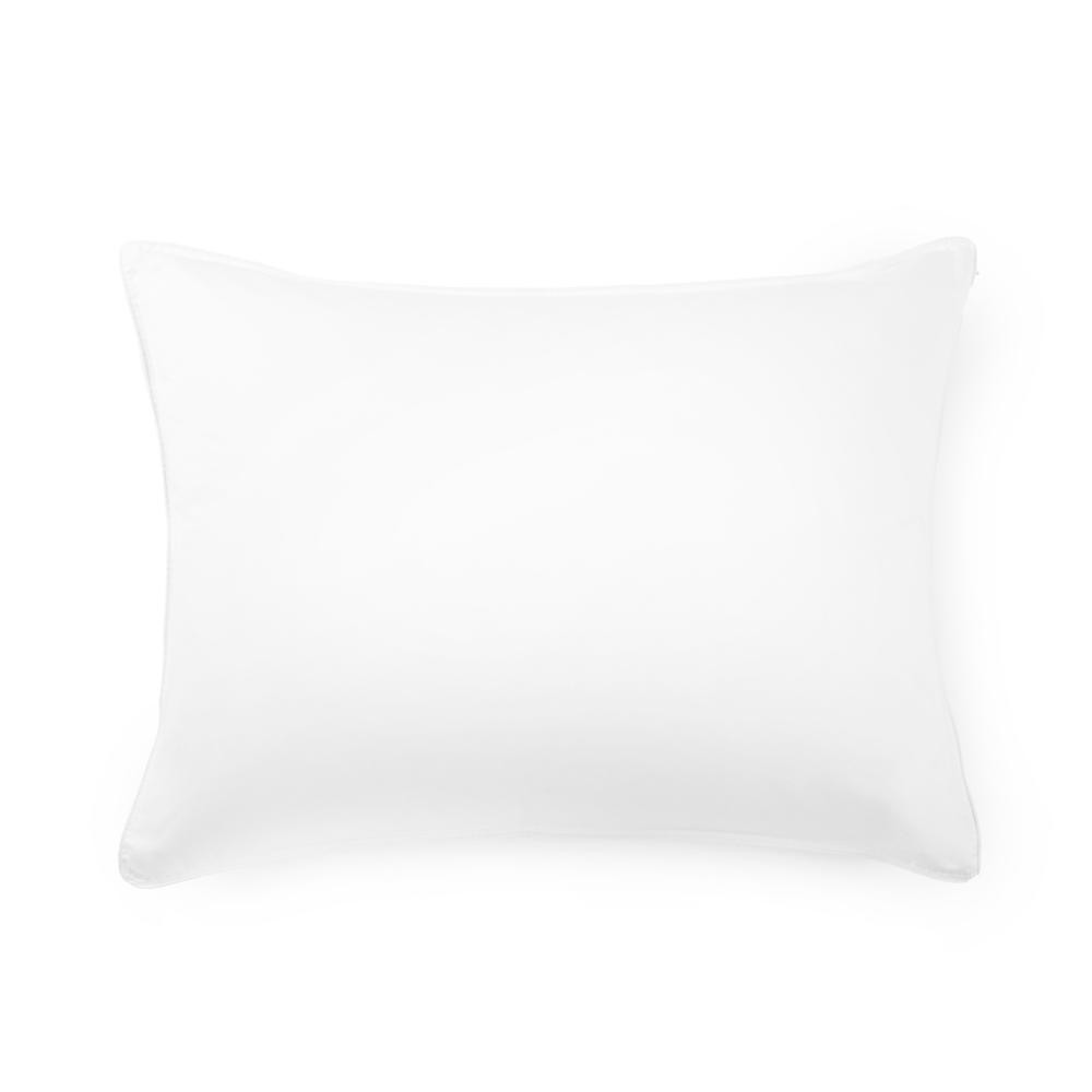 Downlite Down Extra Thin, Flat & Soft Pillow for Stomach Sleepers (Hypoallergenic) (King)