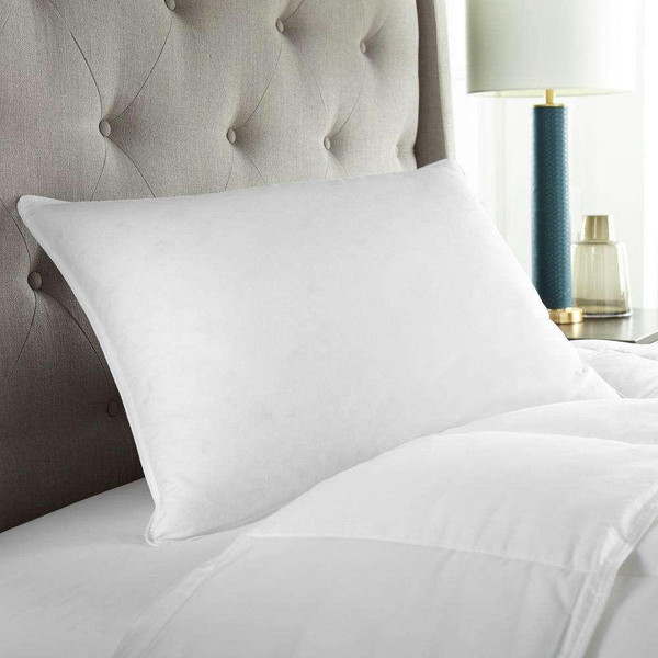 DOWNLITE® Hotel & Resort 25/75 Down & Feather Medium or Firm Hotel Pillow for Back & Side Sleepers by DOWNLITE® (Hypoallergenic)