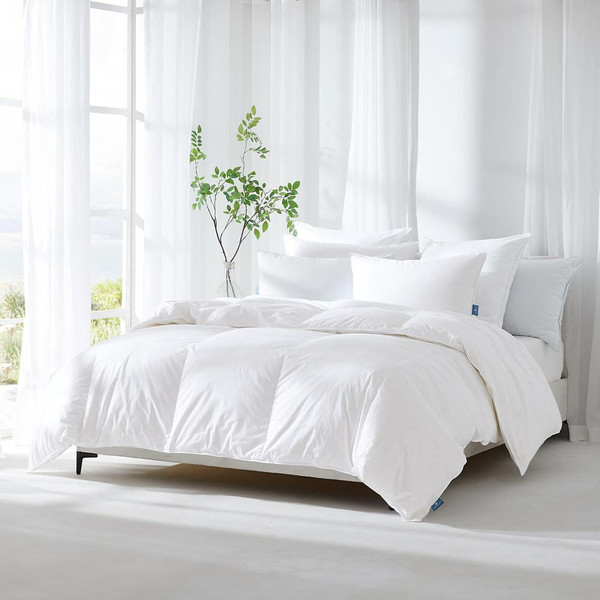 Luxury 800 Fill Power White Goose Down Bridal Comforter | DOWNLITE