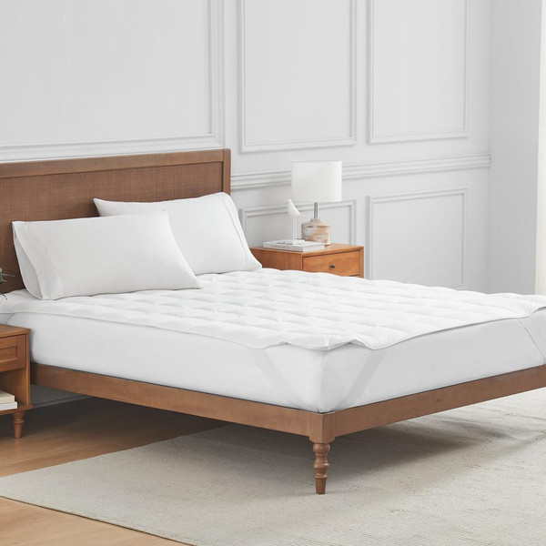 DOWNLITE® Cloud Embrace™ Down Mattress Pad by DOWNLITE®  (Hypoallergenic + RDS)
