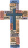 Inspirational Resin Wall Cross | Encouraging and Comforting Words and Phrases